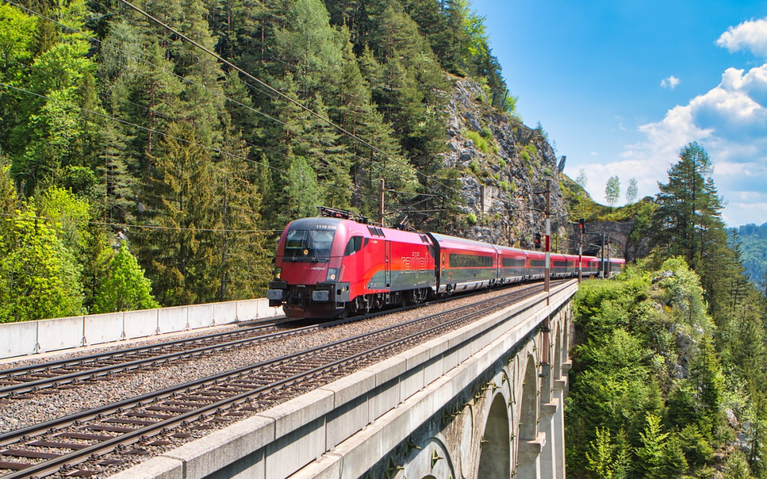 Österreich ist EU-Spitzenreiter bei der Nutzung von Bahn, Straßenbahn und U-Bahn