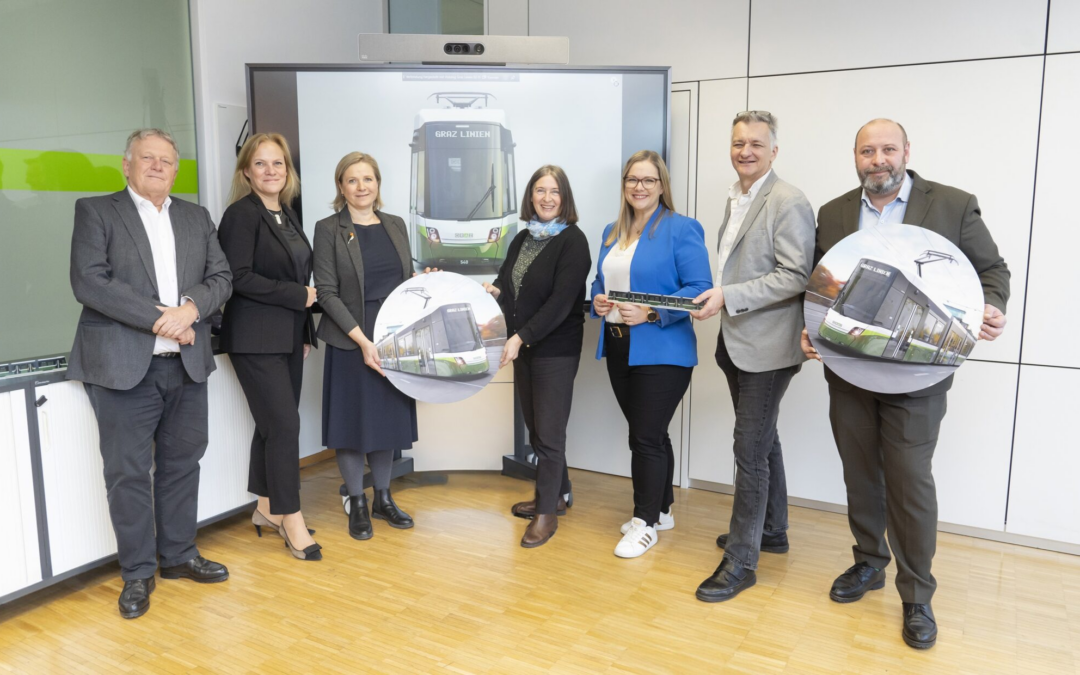 Alstom Austria liefert 15 Flexity-Straßenbahnen an Graz Linien