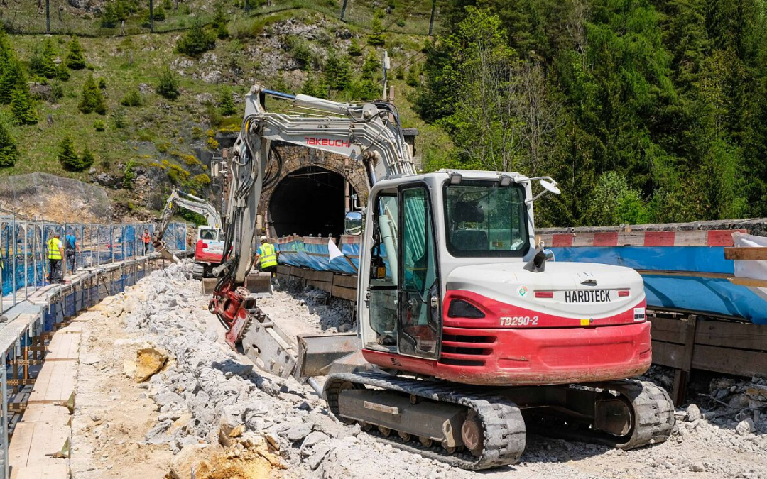 Sanierung der Semmering-Bergstrecke im vollen Gange