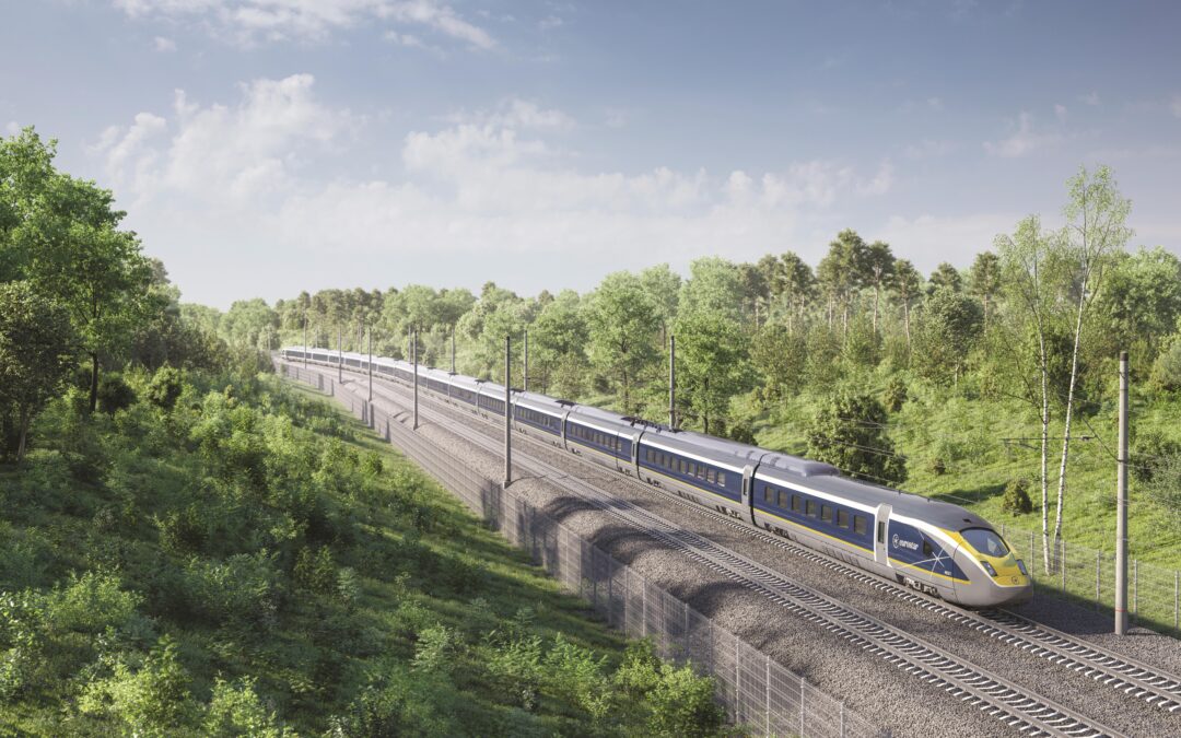 Eurostar setzt Kurs auf Nachhaltigkeit: 100% erneuerbare Energie bis 2030