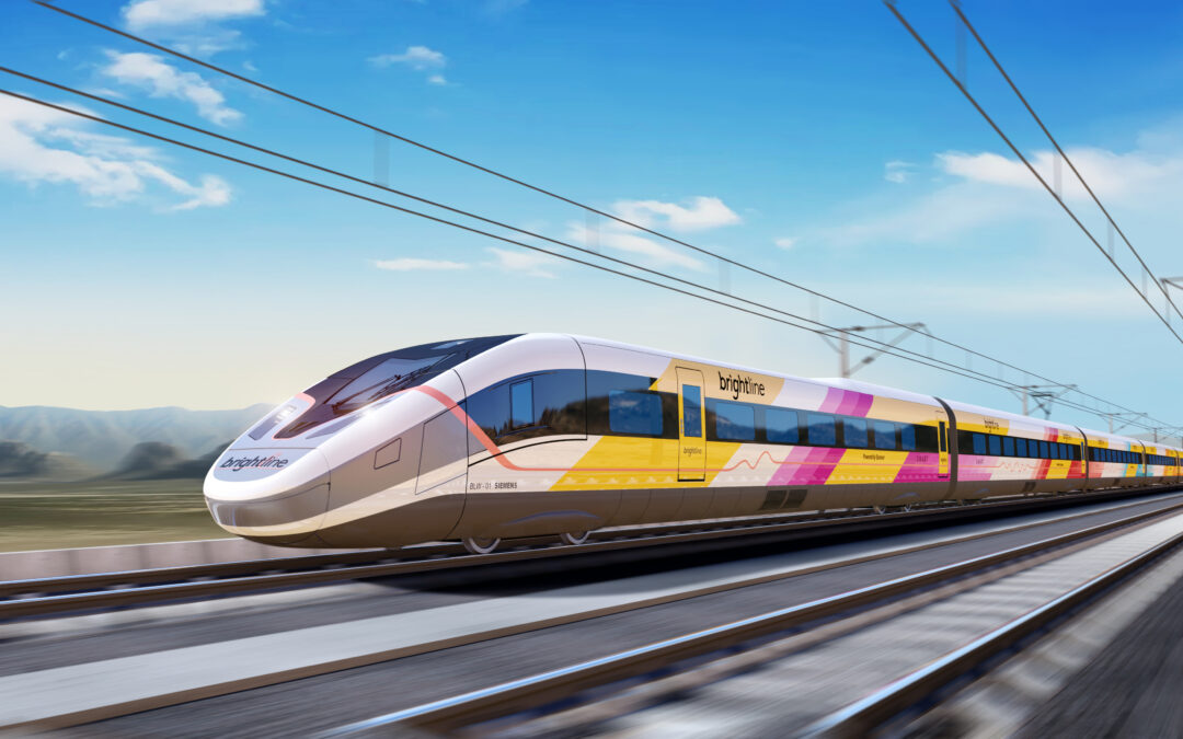 Siemens Mobility als bevorzugter Bieter für Brightline West Hochgeschwindigkeitszugsets ausgewählt