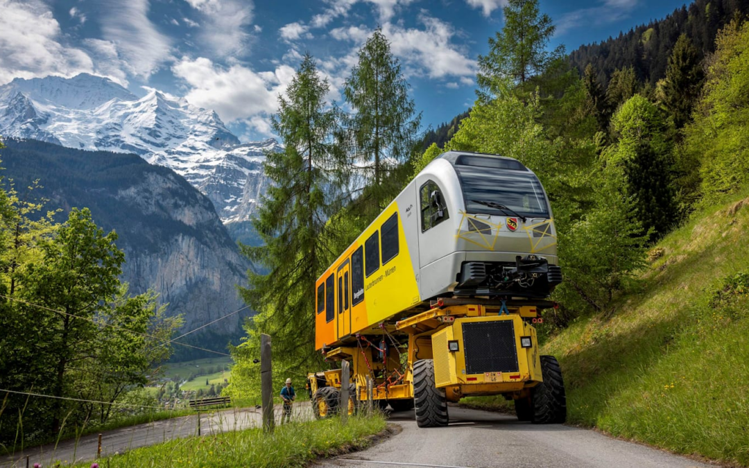 Neues Rollmaterial für die Grütschalp-Mürren-Bahn: Mehr Komfort und Kapazität für Passagiere