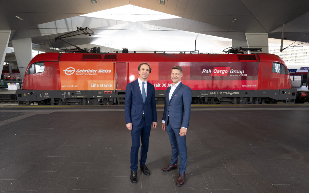 Gebrüder Weiss und ÖBB Rail Cargo Group: Drei Jahrzehnte erfolgreiche Partnerschaft