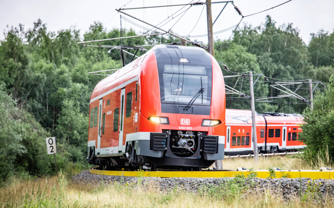 Franken-Thüringen-Express sprintet mit Siemens-Zügen auf der Schnellfahrstrecke Nürnberg-Erfurt