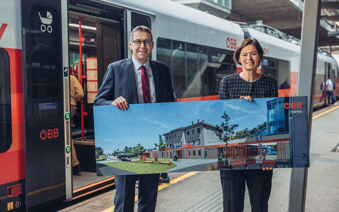 Bahnhof Steyr wird bis 2026 umfassend modernisiert