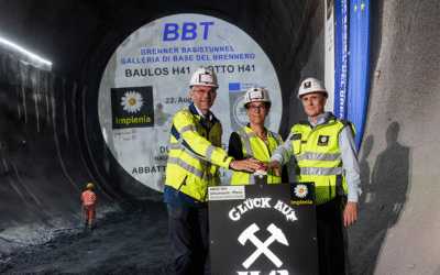 Brenner Basistunnel: Erster Durchbruch einer Haupttunnelröhre in Österreich gelungen