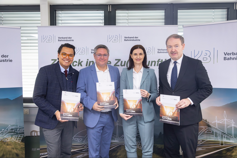 Austrian Rail Report 2025: Bahnindustrie bleibt Motor für Wirtschaft, Beschäftigung und Klimaschutz