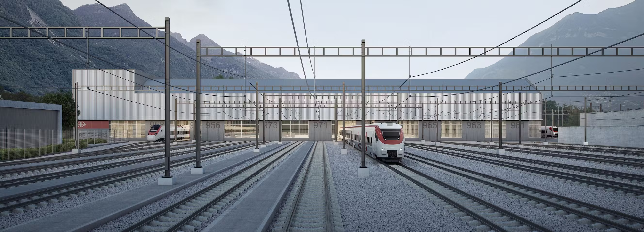 Baustart für neues SBB-Werk in Arbedo-Castione