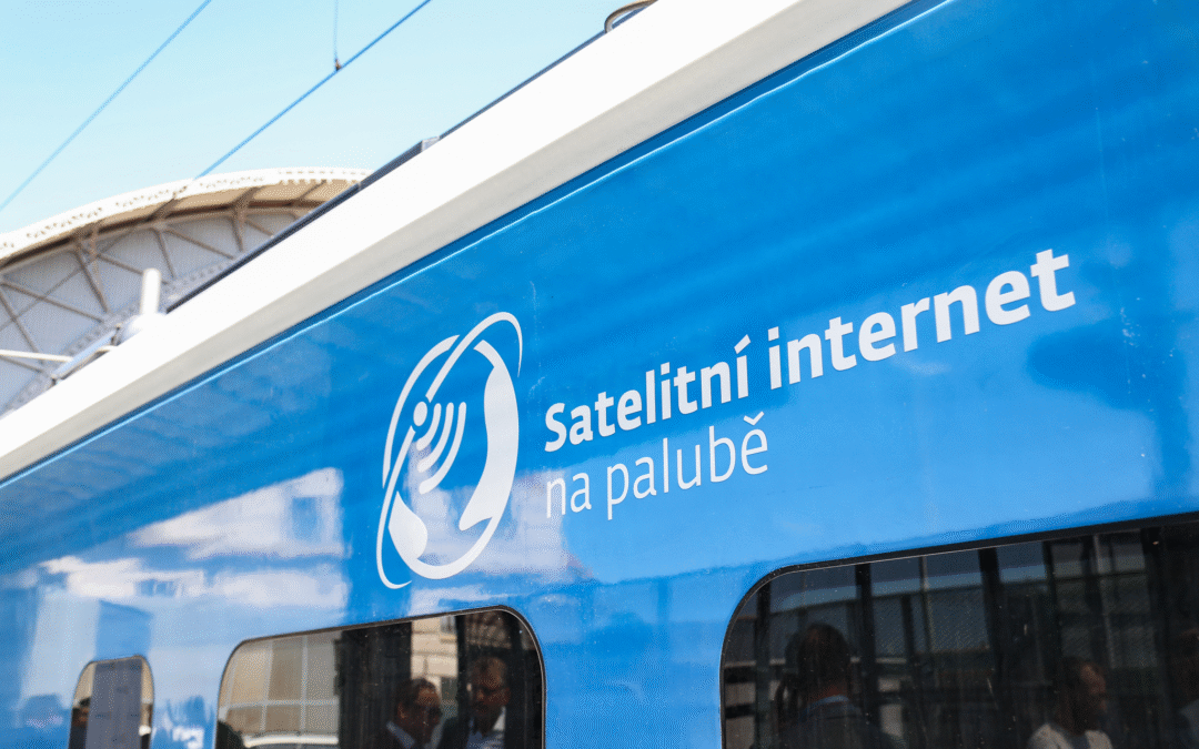 České Drahy testen Starlink-Internet in Zügen weiter – auch im Winter