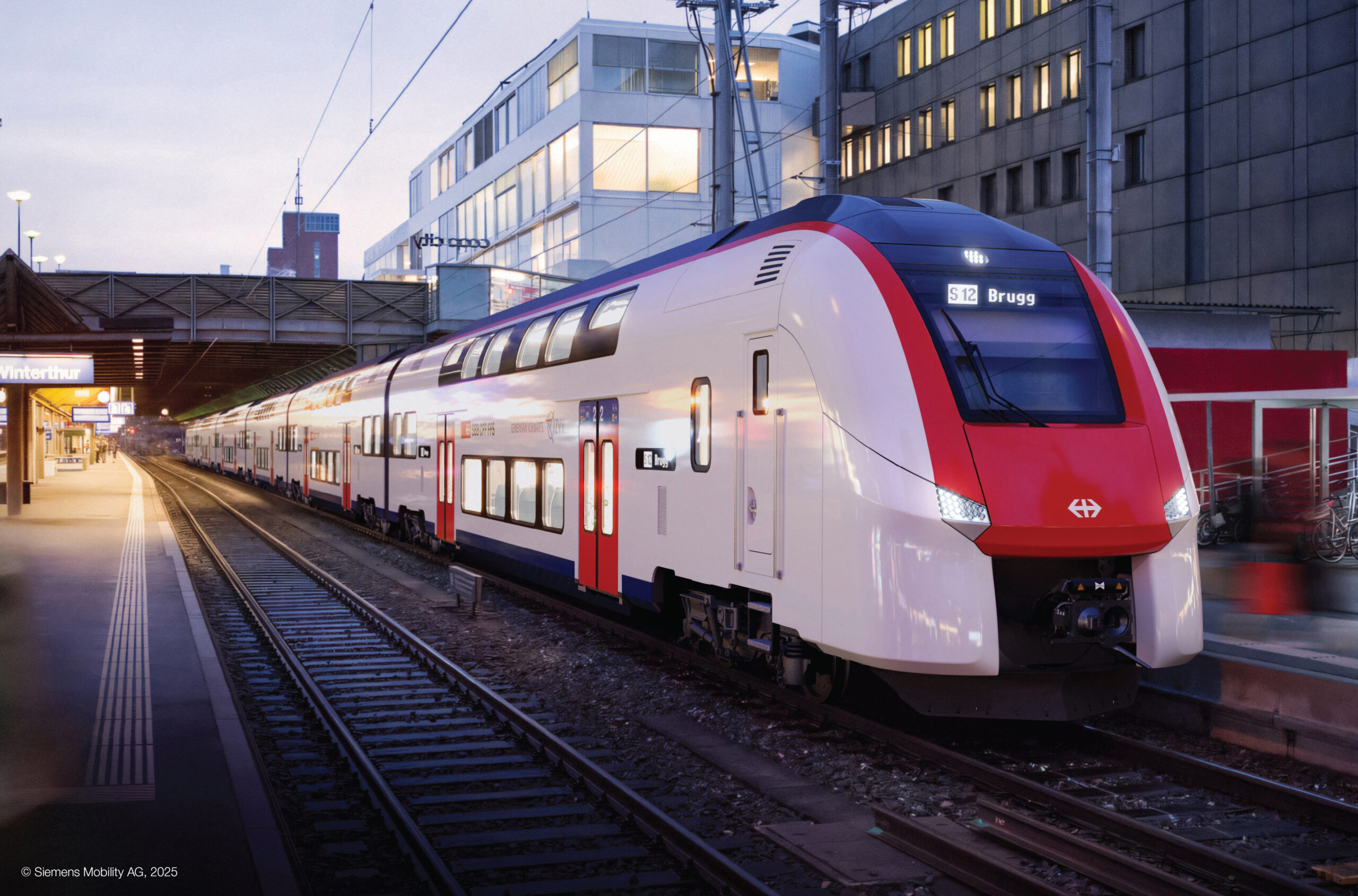 SBB bestellt 116 neue Doppelstockzüge bei Siemens Mobility