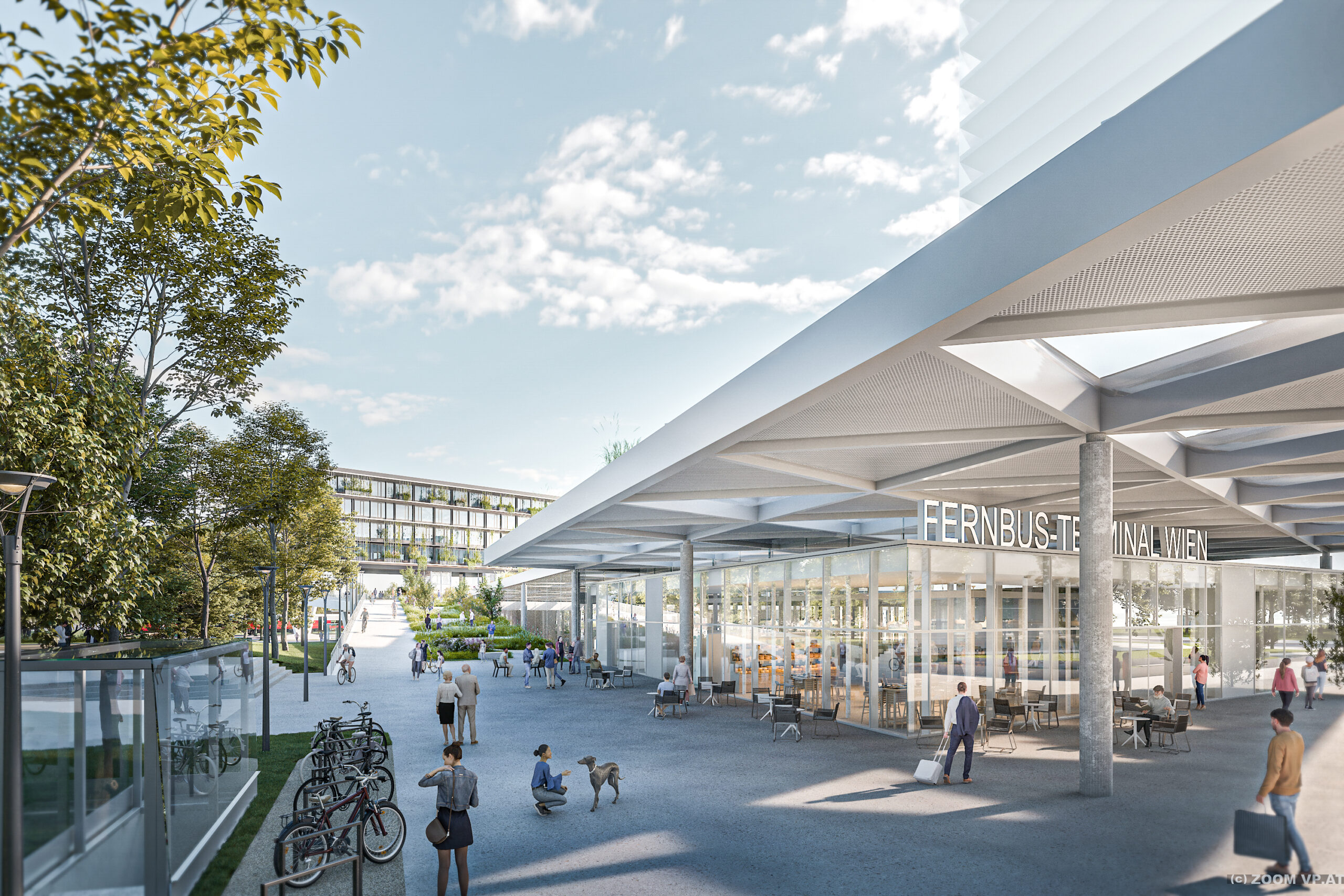 Baustart für neuen Fernbus-Terminal in Wien