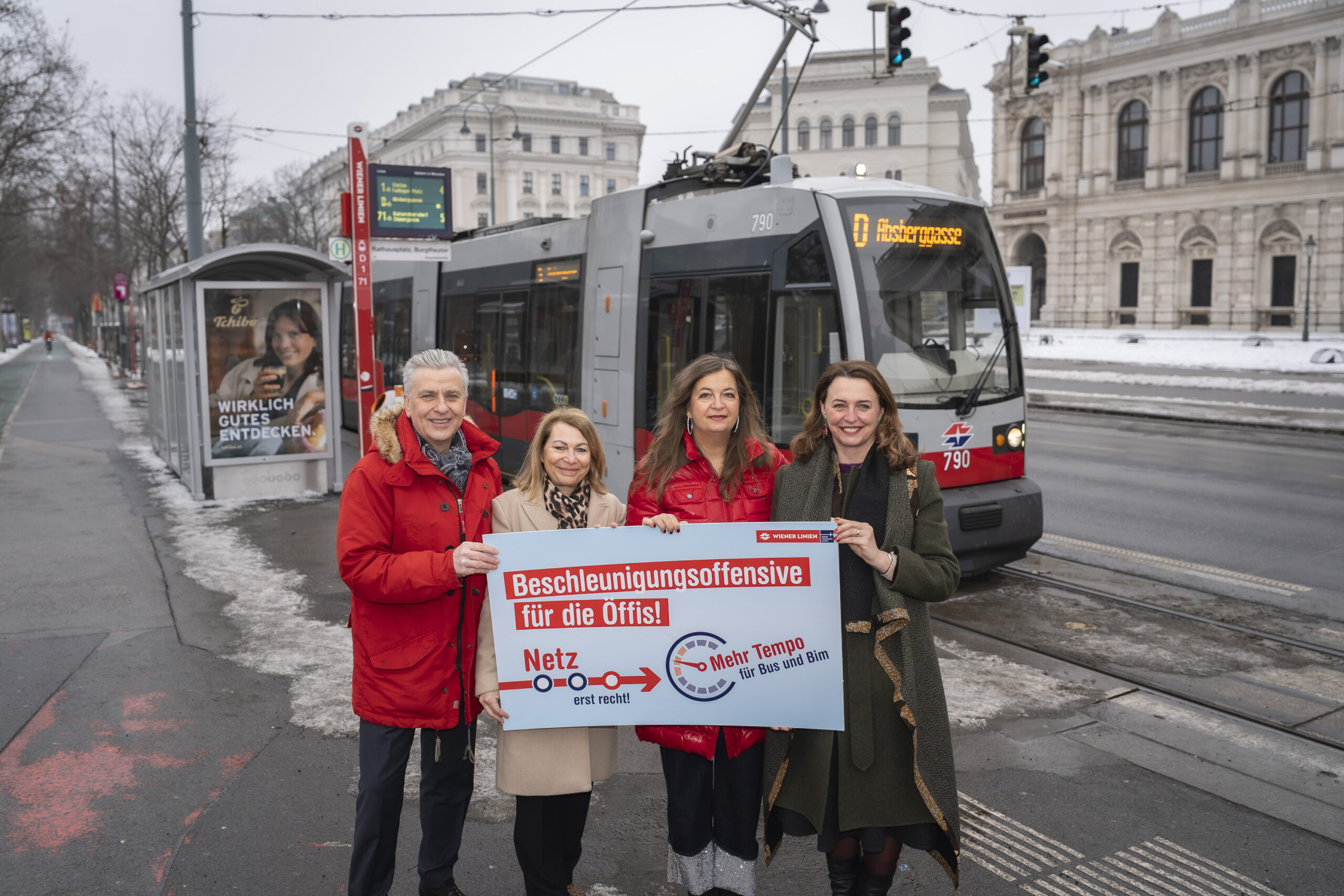 Stadt Wien und Wiener Linien starten Offensive zur Beschleunigung von Bus und Straßenbahn